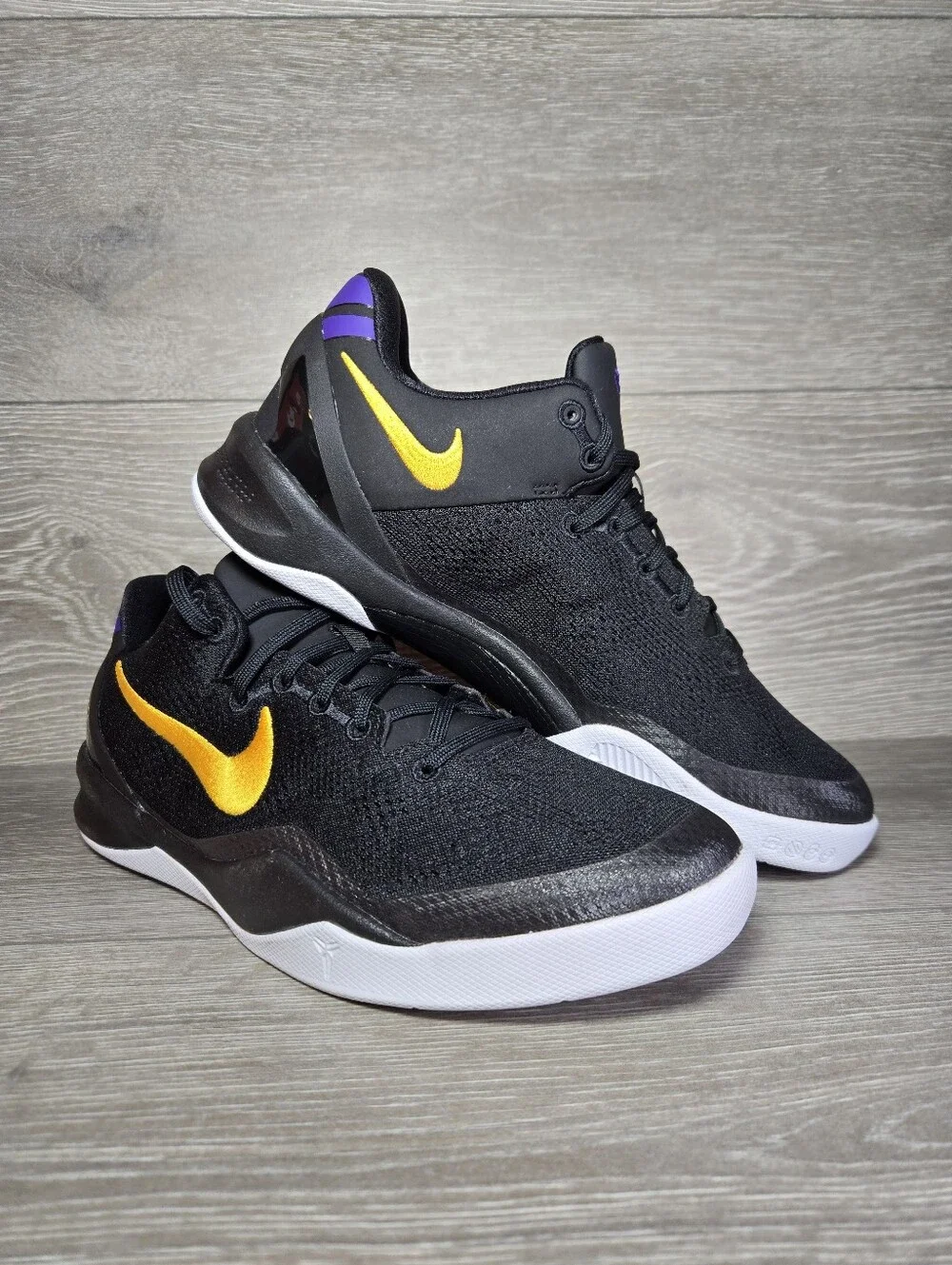 Nike Kobe VIII Protro Lakers Away GS Size 7 Youth / Women’s 8.5 FN0266-002 New